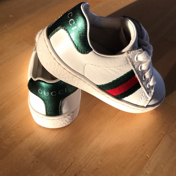 Gucci Other - AUTHENTIC GUCCI NEW ACE TODDLER SIZE 5